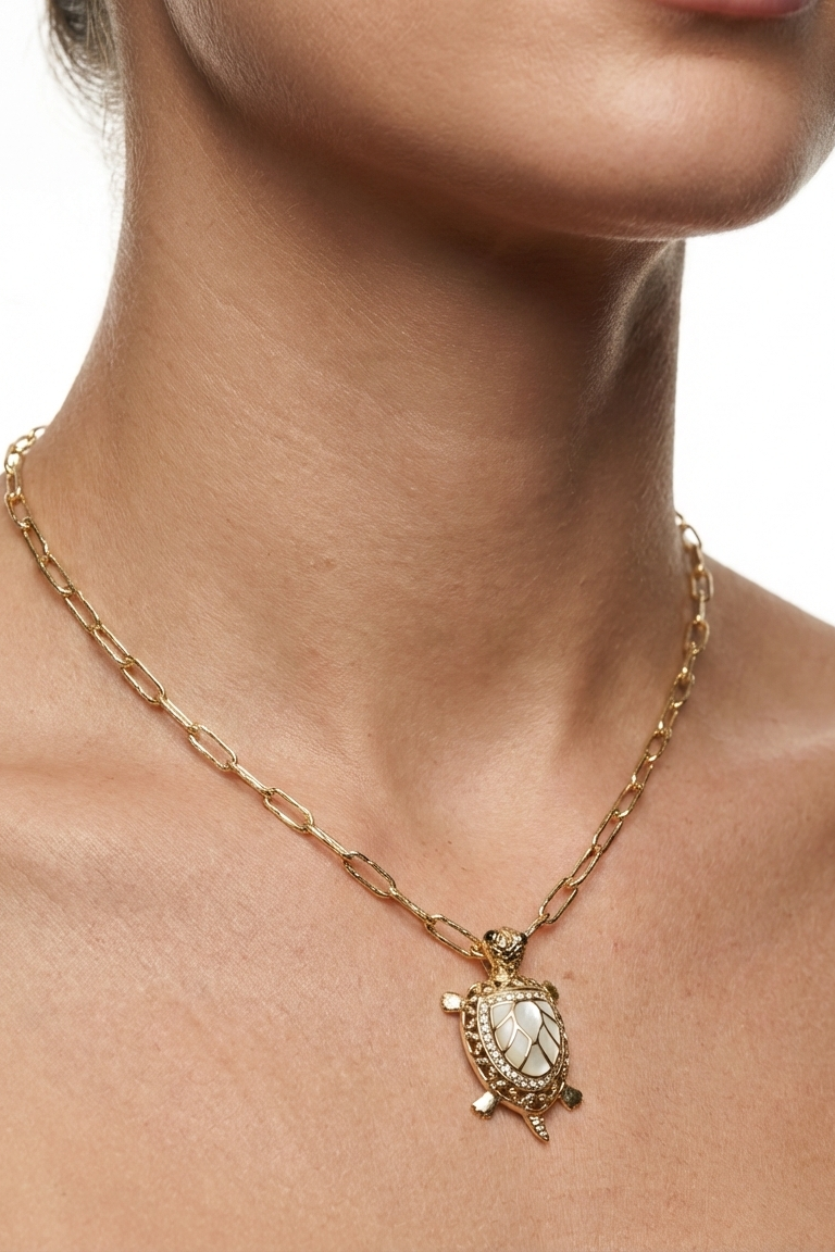 14K Altın Kaplama Kolyeler